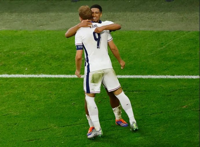 שחקני נבחרת אנגליה ג'וד בלינגהאם, הארי קיין