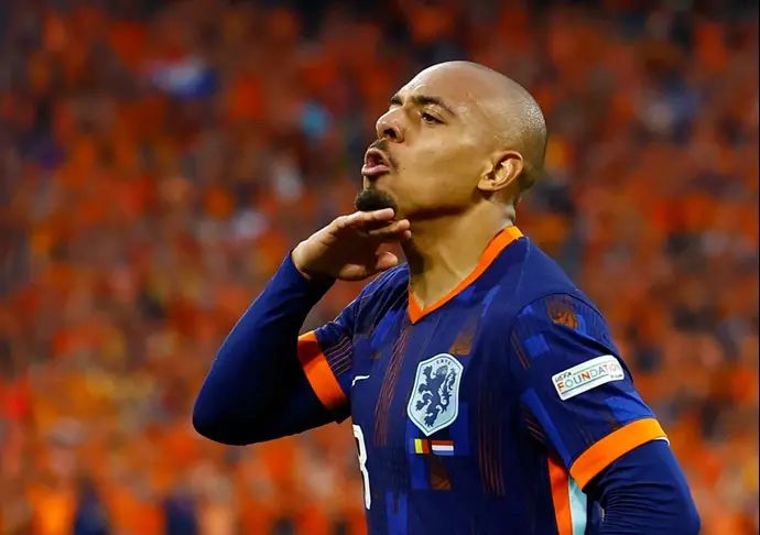 דונייל מאלן, שחקן נבחרת הולנד