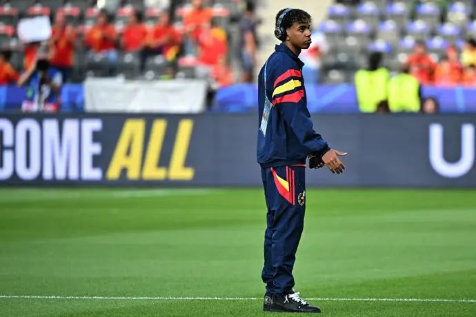 שחקן נבחרת ספרד לאמין ימאל