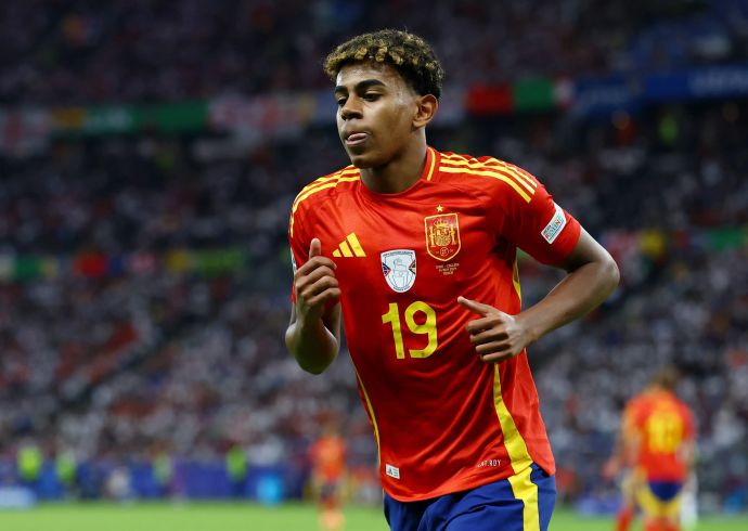 שחקן נבחרת ספרד לאמין ימאל