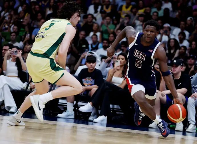 אנתוני אדוארדס, נבחרת ארצות הברית בכדורסל ול אוסטרליה