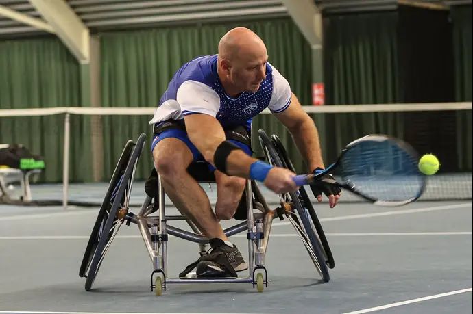 אדם ברדיצ'בסקי, טניסאי פראלימפי