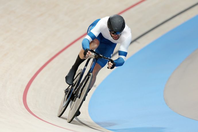 מיכאל יעקובלב, רוכב אופני מסלול ישראלי