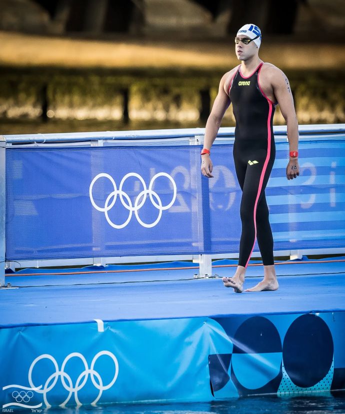 השחיין הישראלי מתן רודיטי, פריז 2024