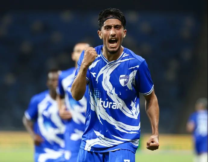 יאיר מרדכי שחקן עירוני קרית שמונה חוגג שער