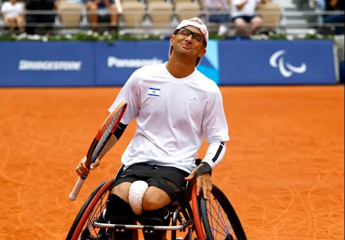 גיא ששון, טניסאי פראלימפי, אולימפיאדת פריז 2024