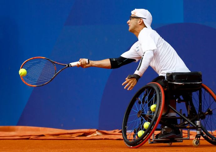 גיא ששון, טניסאי פראלימפי, אולימפיאדת פריז 2024