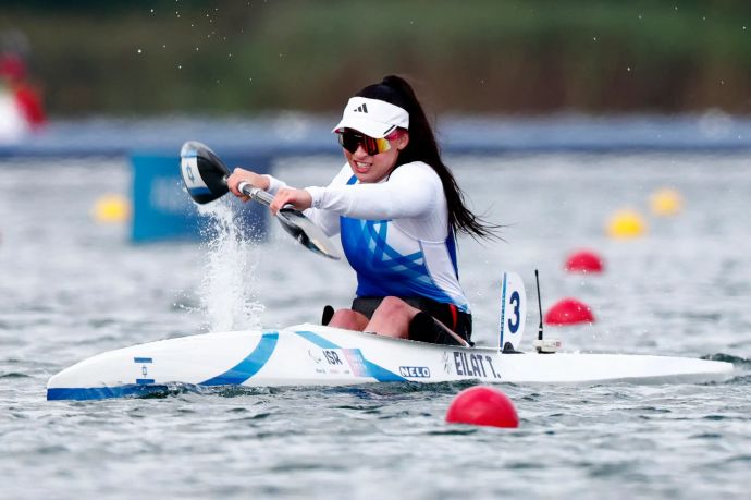 חותרת הקיאקים טליה אילת במשחקים הפראלימפיים