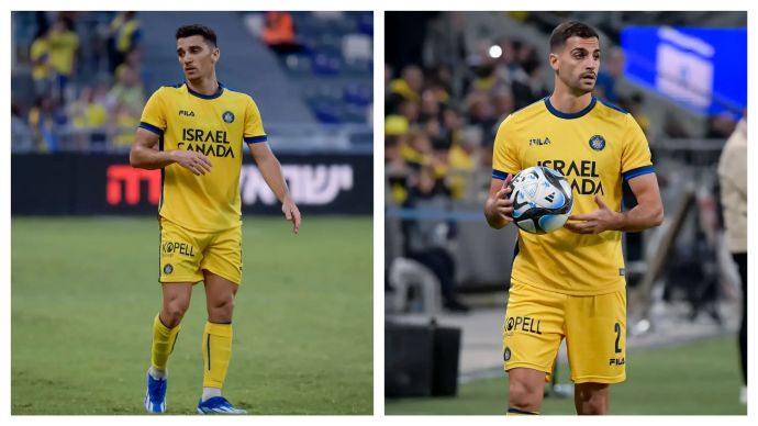 דן ביטון לצד אבישי כהן, מכבי תל אביב