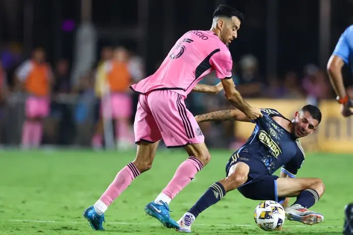 תאי בריבו, פילדלפיה יוניון, מול סרג'יו בוסקטס, אינטר מיאמי