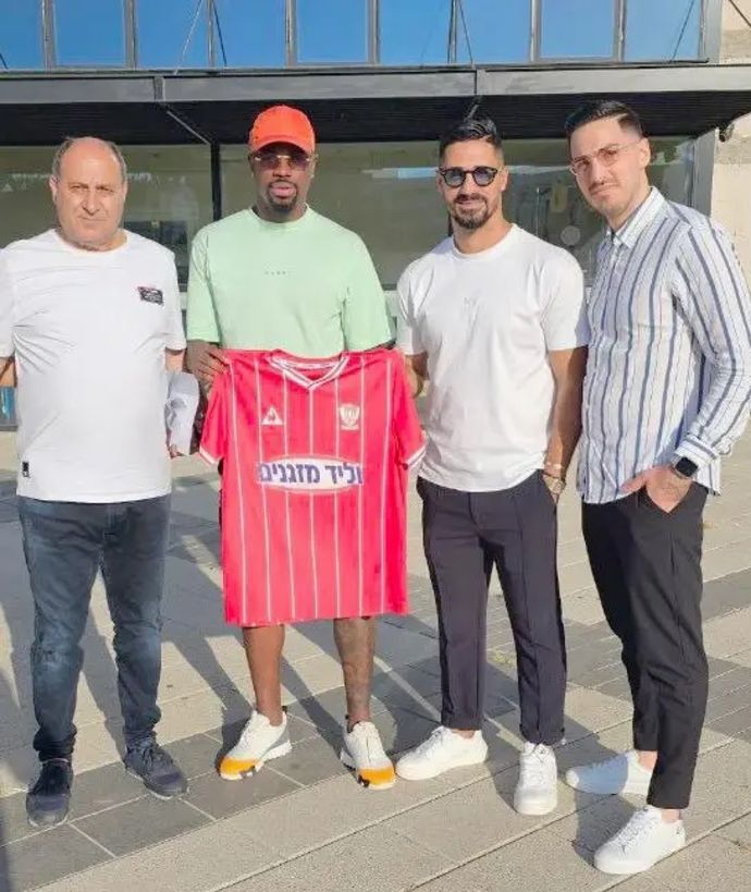 קווין סוני בני סכנין לצד מוחמד אבו יונס בירם כיאל