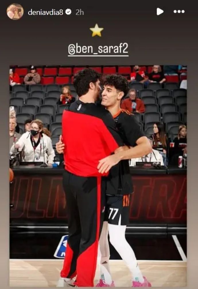 סטורי של דני אבדיה עם בן שרף