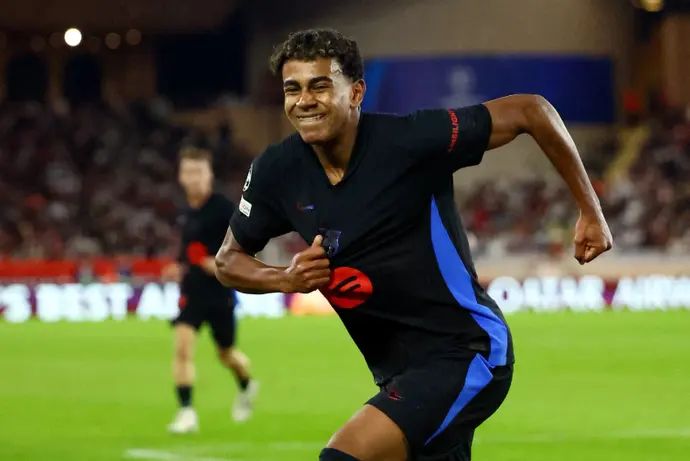 לאמין ימאל, שחקן ברצלונה