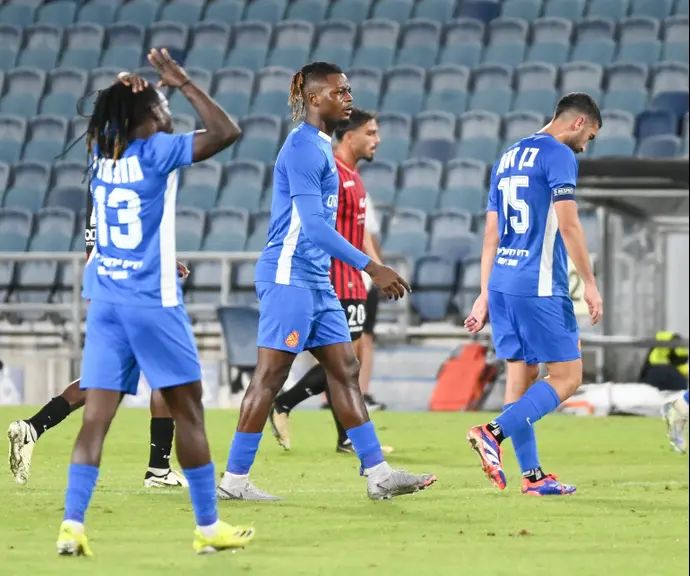 שחקני מ.ס. אשדוד מאוכזבים