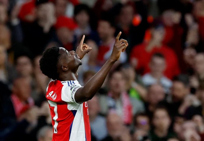 בוקאיו סאקה, שחקן ארסנל