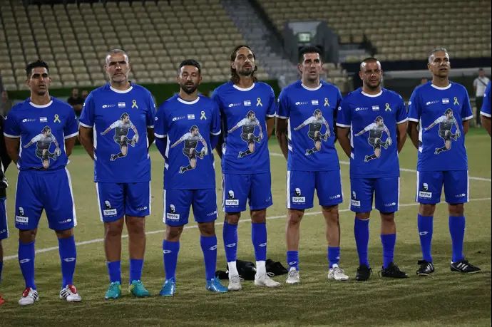 ברק בדש במשחק לזכרו של ליאור אסולין