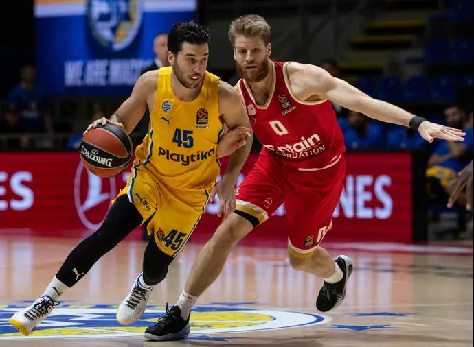 תמיר בלאט, מכבי תל אביב, מול תומאס ווקאפ, אולימפיאקוס