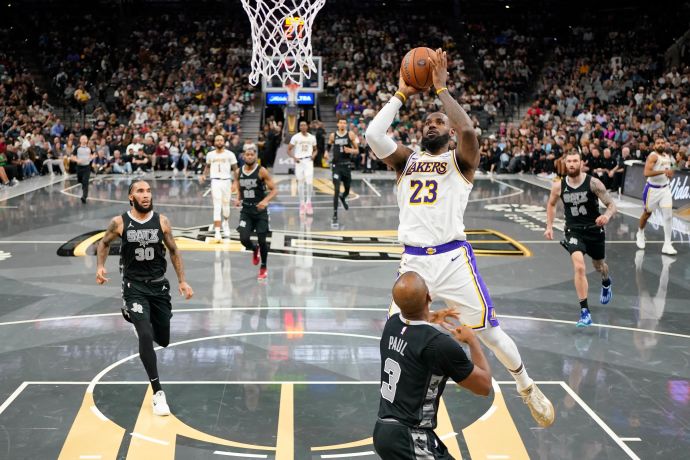 לברון ג'יימס, לוס אנג'לס לייקרס