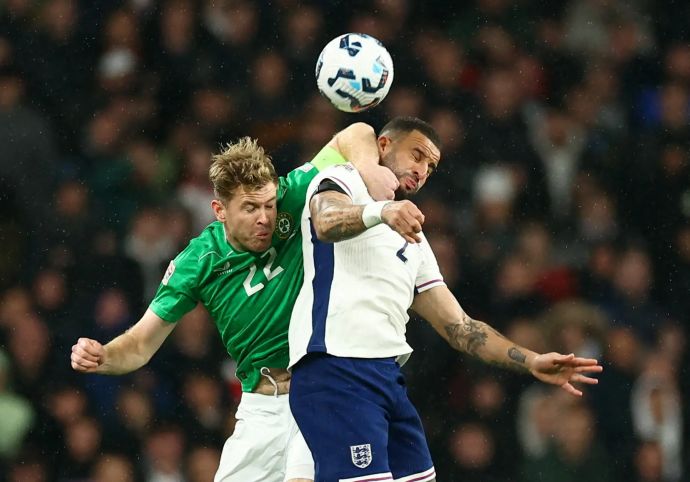 קייל ווקר, מגן נבחרת אנגליה