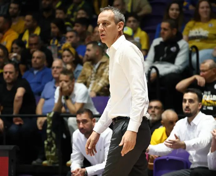 מאמן מכבי תל אביב עודד קטש