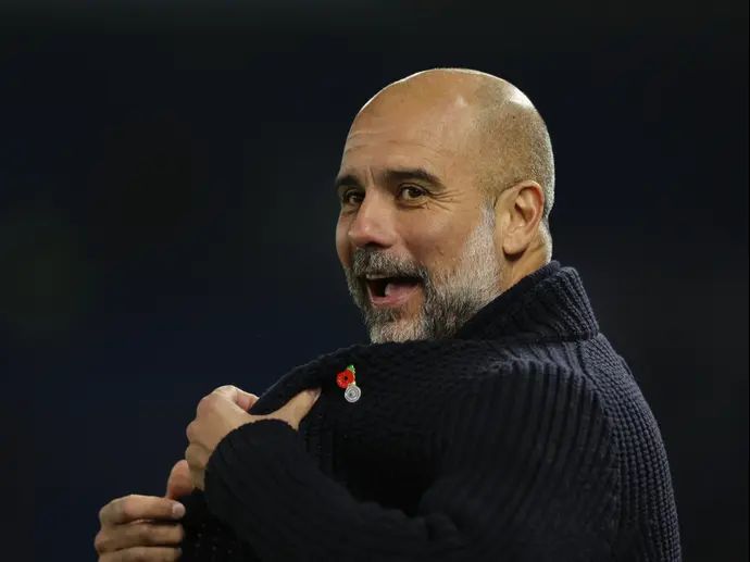 פפ גווארדיולה מאמן מנצ'סטר סיטי