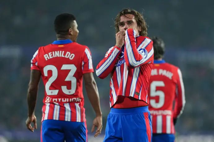 אנטואן גריזמן שחקן אתלטיקו מדריד