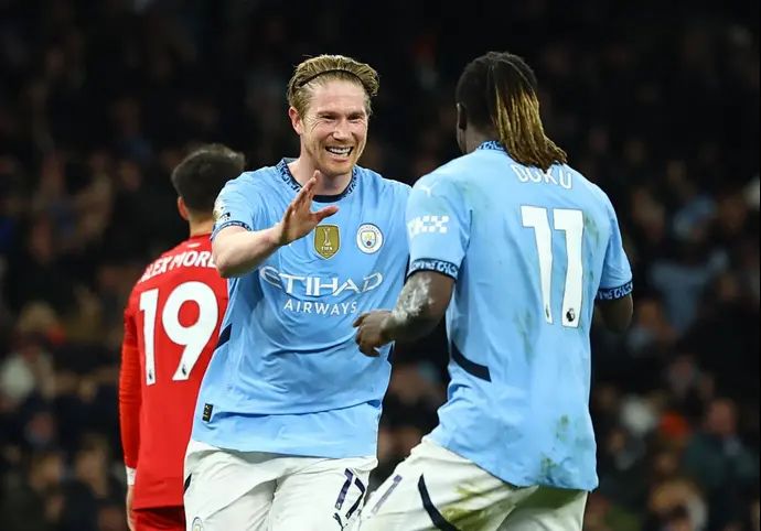 קווין דה בראונה, שחקן מנצ'סטר סיטי