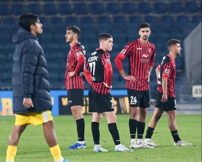 שחקני הפועל ירושלים מאוכזבים