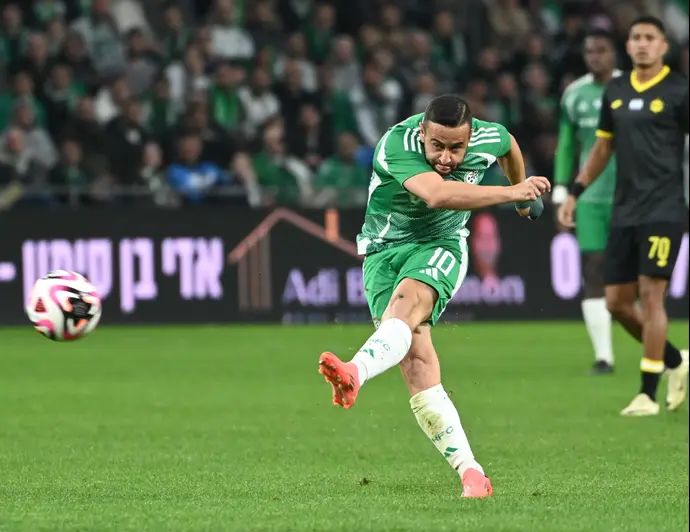 דיא סבע שחקן מכבי חיפה כובש