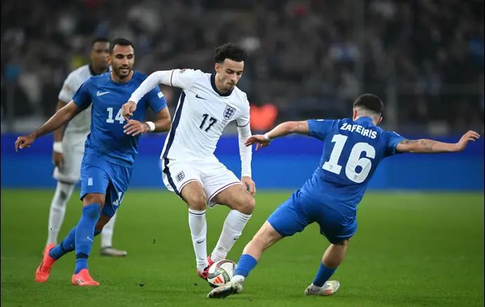 קרטיס ג'ונס, שחקן נבחרת אנגליה