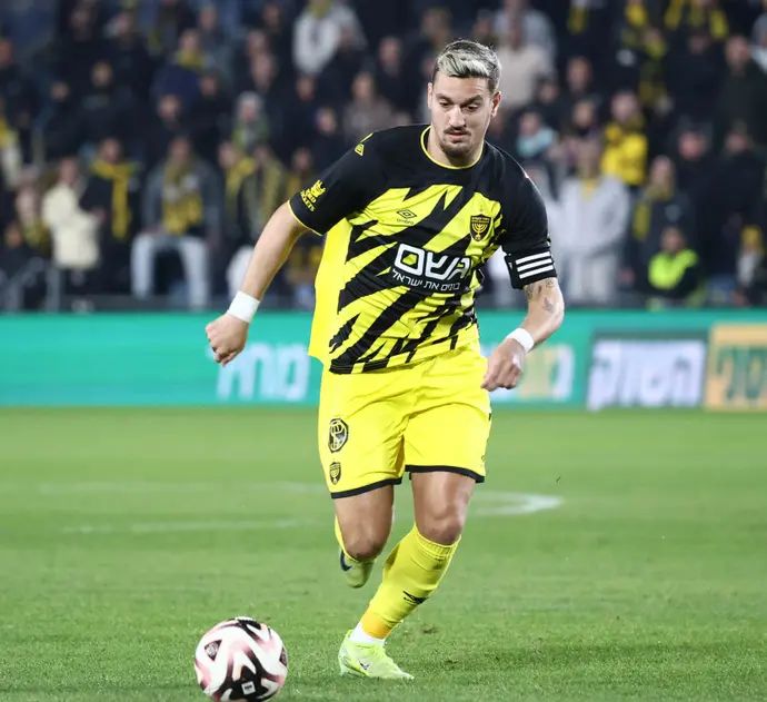 ירדן שועה שחקן בית"ר ירושלים