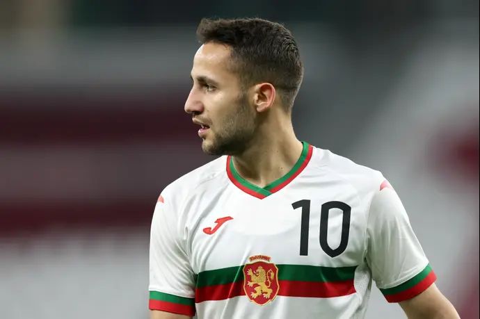 בוריסלב צונב שחקן נבחרת בולגריה