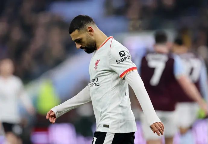 מוחמד סלאח שחקן ליברפול מאוכזב