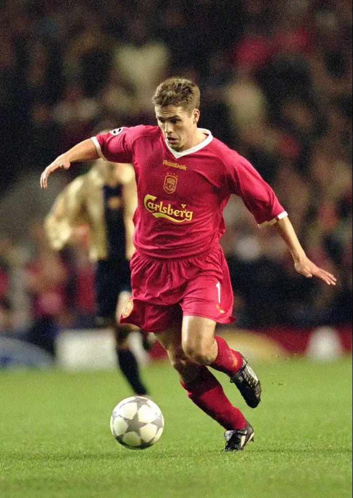 מייקל אואן במדי ליברפול