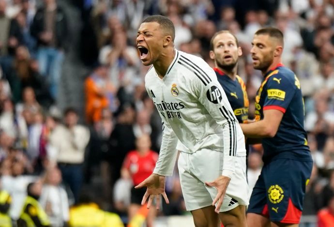 קיליאן אמבפה שחקן ריאל מדריד מתוסכל