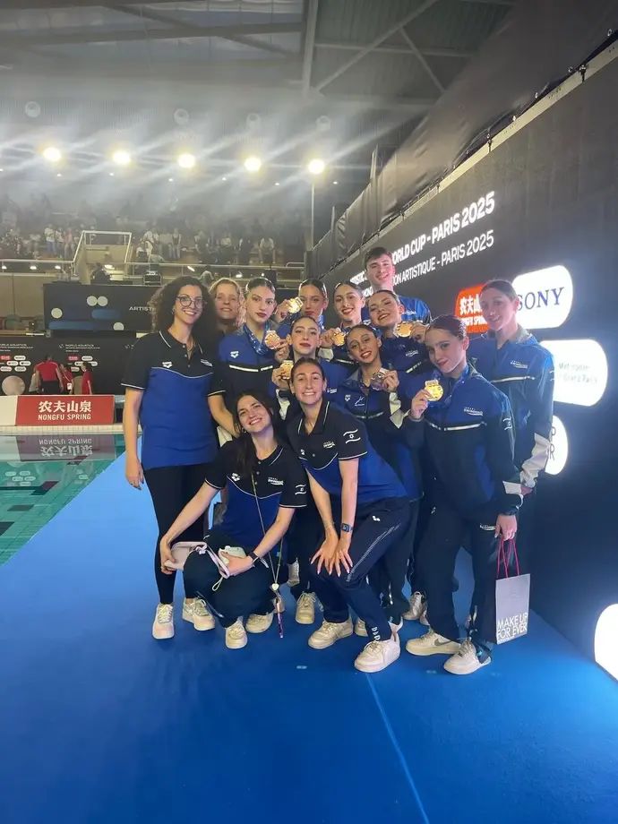 נבחרת השחייה האמנותית