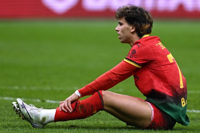 ז'ואאו פליקס שחקן מילאן מאוכזב