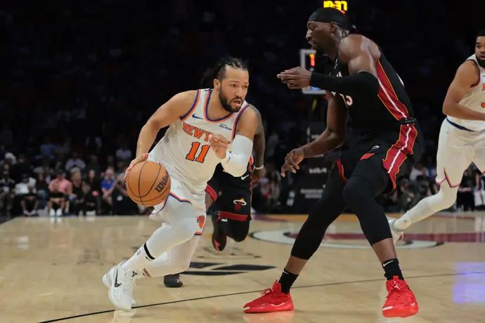 ג'יילן ברונסון, ניו יורק ניקס מול מיאמי