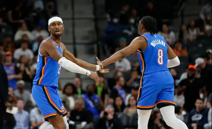 ג'יילן וויליאמס, שיי גילג'ס אלכסנדר, שחקני אוקלהומה סיטי ת'אנדר