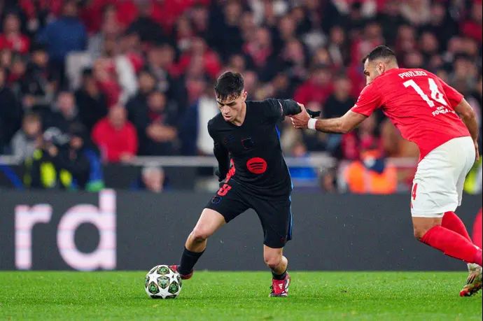 פדרי, ברצלונה, מול ואנגליס פאבלידיס, בנפיקה ליסבון