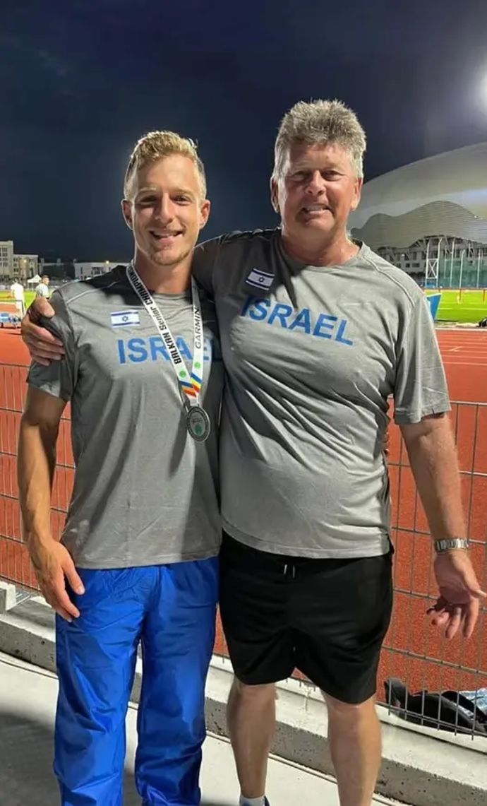 דניאל וולפברג ז"ל מאמן אתלטיקה