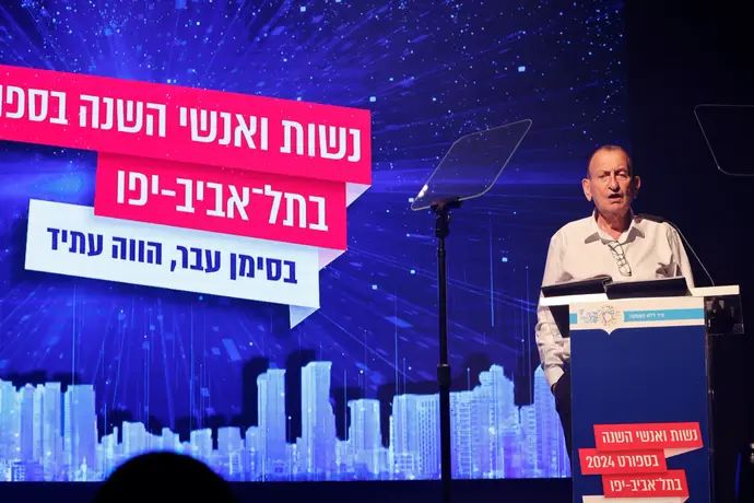 רון חולדאי בטקס אנשי השנה בספורט