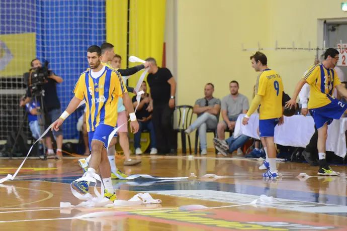 גמר ליגת כדוריד מכבי ראשון לציון נגד הפועל ראשון לציון