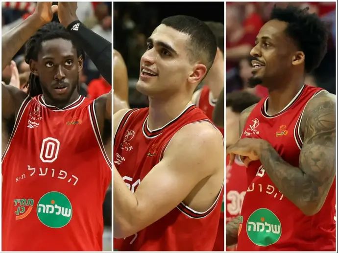 מדר, מוטלי, בלייקני: כוכבי הפועל תל אביב (אילוסטרציה)