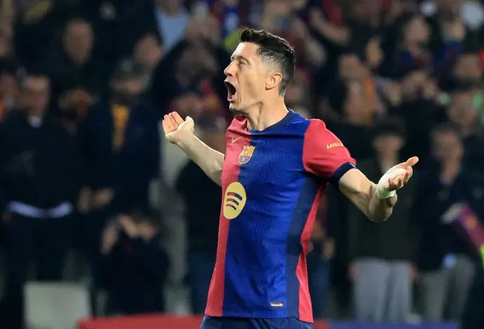 רוברט לבנדובסקי, שחקן ברצלונה