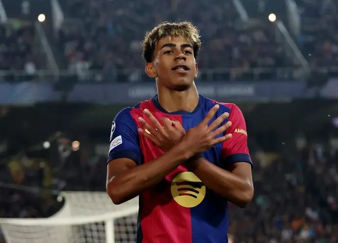 לאמין ימאל, שחקן ברצלונה