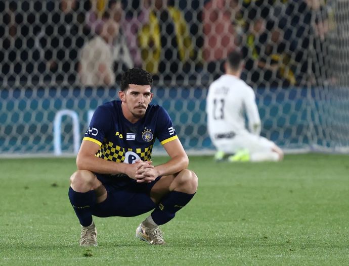 דור תורג'מן שחקן מכבי תל אביב מאוכזב