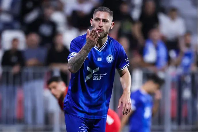 סטניסלב בילנקי אחרי שער לזכות עירוני טבריה