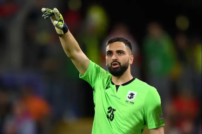 גיורגי ממרדשווילי, שוער נבחרת גאורגיה