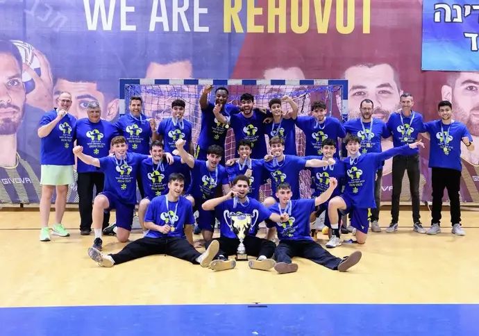 מכבי תל אביב זוכת גביע המדינה בכדוריד לנוער